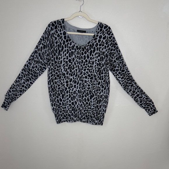 Lane Bryant Sweaters - Lane Bryant Leopard Print Sweater Size 14/16
